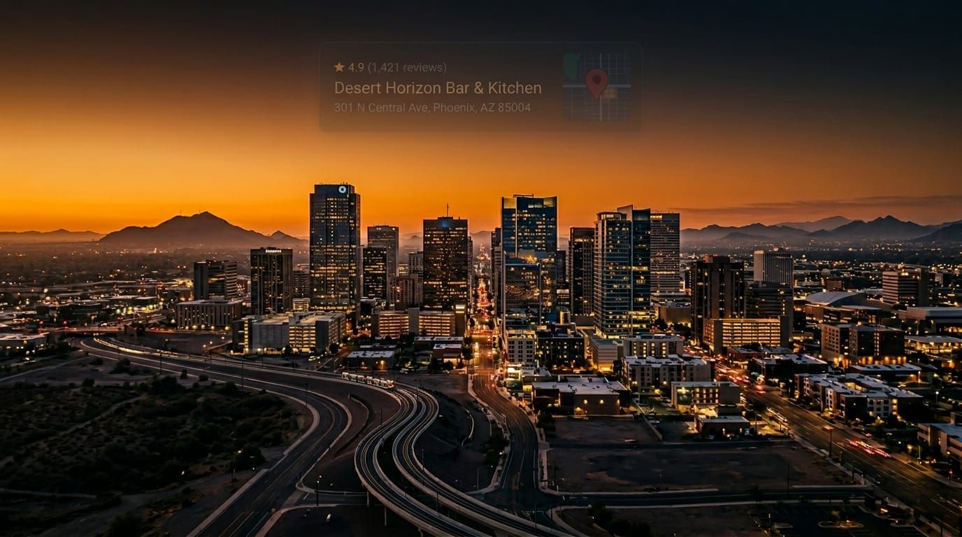 How to Rank on Google Maps in Phoenix